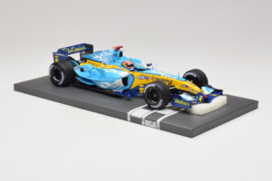 Renault R25 #5 F. Alonso 2nd Place Belgian GP 2005 Minichamps 1:18 117051605 Metal — zdjęcie 4 z 7