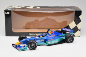 Sauber C19 #16 P. Diniz F1 2000 Minichamps 1:18 180000016 Metal — zdjęcie 6 z 6
