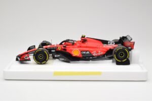 Scuderia Ferrari SF-23 #55 C. Sainz Belgian GP 2023 BBR 1:18 BBR231855C Metal — zdjęcie 3 z 7