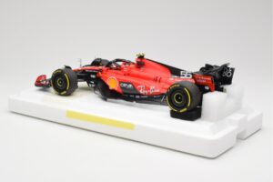 Scuderia Ferrari SF-23 #55 C. Sainz Belgian GP 2023 BBR 1:18 BBR231855C Metal — zdjęcie 5 z 7