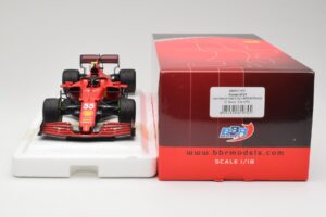 Scuderia Ferrari SF21 #55 C. Sainz Emilia Romagna GP 2021 BBR 1:18 BBR211855 Metal — zdjęcie 6 z 7