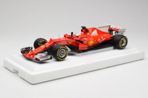 Scuderia Ferrari SF70H #5 S. Vettel Winner Australian GP 2017 End of Race BBR 1:18 BBR181705-E Metal
