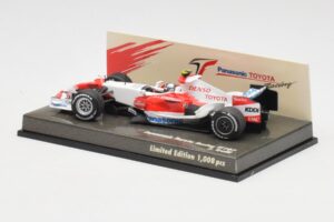 Toyota TF108 Showcar J. Trulli 2008 Minichamps 1:43 AM601297 Metal — zdjęcie 3 z 5