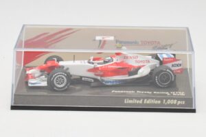 Toyota TF108 Showcar J. Trulli 2008 Minichamps 1:43 AM601297 Metal — zdjęcie 5 z 5