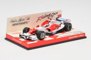 Toyota TF107 #12 J. Trulli F1 2007 Minichamps 1:43 403080081 Metal — zdjęcie 2 z 5
