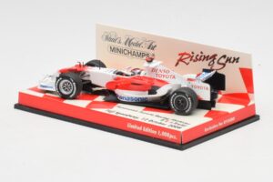 Toyota TF107 #12 J. Trulli F1 2007 Minichamps 1:43 403080081 Metal — zdjęcie 3 z 5