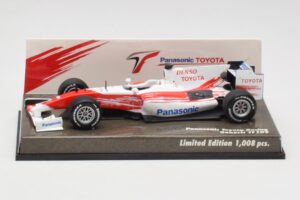 Toyota TF109 Panasonic Toyota Racing #9 J. Trulli F1 2009 Minichamps 1:43 AM621323 Metal
