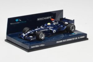 Williams FW27C BMW #7 M. Webber Test Car F1 2005 Minichamps 1:43 400050109 Metal — zdjęcie 2 z 5