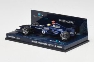 Williams FW27C BMW #7 M. Webber Test Car F1 2005 Minichamps 1:43 400050109 Metal — zdjęcie 3 z 5