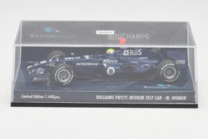 Williams FW27C BMW #7 M. Webber Test Car F1 2005 Minichamps 1:43 400050109 Metal — zdjęcie 5 z 5