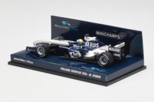 Williams FW28 M. Webber Showcar F1 2006 Minichamps 1:43 400060079 Metal — zdjęcie 3 z 5