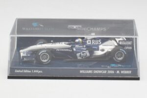 Williams FW28 M. Webber Showcar F1 2006 Minichamps 1:43 400060079 Metal — zdjęcie 5 z 5