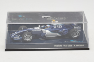 Williams FW28 Cosworth #10 N. Rosberg Williams F1 Team 2006 Minichamps 1:43 400060010 Metal — zdjęcie 4 z 5