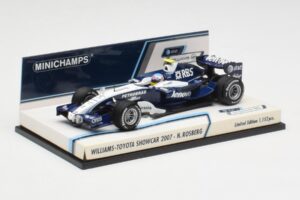 Williams FW29 N. Rosberg F1 Showcar 2007 Minichamps 1:43 400070086 Metal — zdjęcie 3 z 5