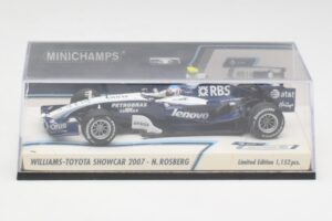 Williams FW29 N. Rosberg F1 Showcar 2007 Minichamps 1:43 400070086 Metal — zdjęcie 4 z 5