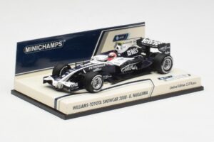 Williams FW30 K. Nakajima F1 Showcar Version 1 2008 Minichamps 1:43 400080078 Metal — zdjęcie 3 z 5