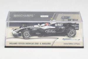 Williams FW30 K. Nakajima F1 Showcar Version 1 2008 Minichamps 1:43 400080078 Metal — zdjęcie 4 z 5