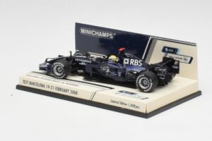 Williams FW30 N. Rosberg Barcelona Test 2008 Minichamps 1:43 400080207 Metal — zdjęcie 2 z 6