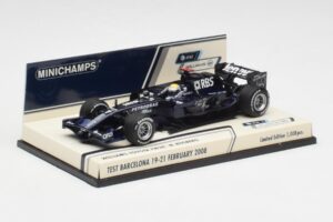 Williams FW30 N. Rosberg Barcelona Test 2008 Minichamps 1:43 400080207 Metal — zdjęcie 3 z 6