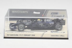 Williams FW30 N. Rosberg Barcelona Test 2008 Minichamps 1:43 400080207 Metal — zdjęcie 4 z 6