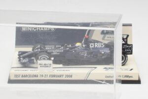 Williams FW30 N. Rosberg Barcelona Test 2008 Minichamps 1:43 400080207 Metal — zdjęcie 5 z 6