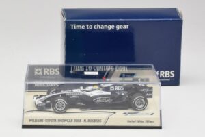 Williams FW30 N. Rosberg F1 Showcar 2008 Minichamps 1:43 403080077 Metal — zdjęcie 2 z 4