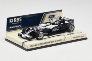 Williams FW30 N. Rosberg F1 Showcar 2008 Minichamps 1:43 403080077 Metal — zdjęcie 3 z 4