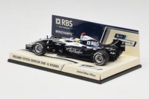 Williams FW30 N. Rosberg F1 Showcar 2008 Minichamps 1:43 403080077 Metal — zdjęcie 4 z 4