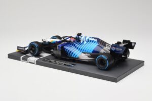 Williams FW43B Mercedes #63 G. Russell Belgian GP 2021 Minichamps 1:18 117211363 Żywica — zdjęcie 5 z 7