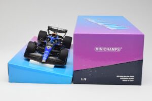 Williams FW44 #23 A. Albon Miami GP 2022 Minichamps 1:18 147220523 Metal — zdjęcie 6 z 7