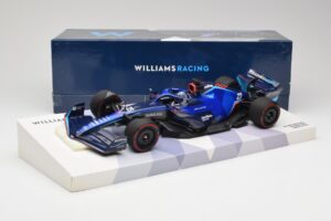 Williams FW44 Mercedes #23 A. Albon Bahrain GP 2022 Case Edition Minichamps 1:18 147220123 Żywica — zdjęcie 7 z 7