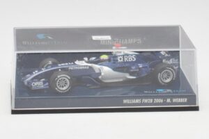Williams FW28 Toyota #7 M. Webber F1 2006 Minichamps 1:43 400060009 Metal — zdjęcie 5 z 5