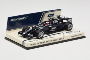 Williams Toyota FW29B K. Nakajima Jerez Test 14 January 2008 Minichamps 1:43 400080108 Metal — zdjęcie 2 z 5
