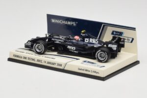 Williams Toyota FW29B K. Nakajima Jerez Test 14 January 2008 Minichamps 1:43 400080108 Metal — zdjęcie 3 z 5