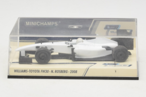 Williams FW30 Toyota #7 N. Rosberg Prototype F1 2008 Minichamps 1:43 400080007 Metal — zdjęcie 4 z 5