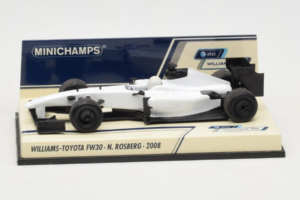 Williams FW30 Toyota #7 N. Rosberg Prototype F1 2008 Minichamps 1:43 400080007 Metal