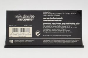 Dallara F301 Mugen Honda T. Sato Macau GP Winner 2001 Minichamps 1:43 518014306 Metal — zdjęcie 4 z 5