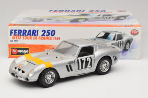 Ferrari 250 GTO #172 Tour de France 1964 Bburago 1:18 7011 Metal — zdjęcie 8 z 8