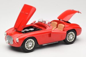Ferrari 166 MM Barchetta Czerwony Hot Wheels 1:18 B6054-1 Metal — zdjęcie 2 z 8