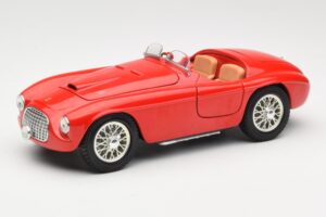 Ferrari 166 MM Barchetta Czerwony Hot Wheels 1:18 B6054-1 Metal