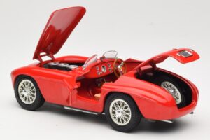 Ferrari 166 MM Barchetta Czerwony Hot Wheels 1:18 B6054-1 Metal — zdjęcie 5 z 8