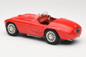 Ferrari 166 MM Barchetta Czerwony Hot Wheels 1:18 B6054-1 Metal — zdjęcie 7 z 8