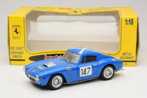 Ferrari 250 GT Berlinette #147 Niebieski Jouef Evolution 1:18 3023 Metal — zdjęcie 8 z 8