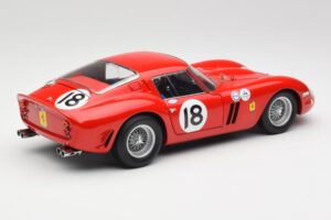 Ferrari 250 GTO #18 P. Rodriguez Daytona Continental 3 Hours Winner 1963 Kyosho 1:18 08438F Metal — zdjęcie 3 z 8