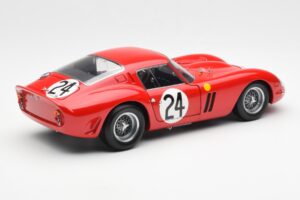 Ferrari 250 GTO #24 J. Blaton / G. Langlois 2nd 24 Hours of Le Mans 1963 Kyosho 1:18 08432C Metal — zdjęcie 3 z 8