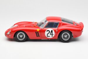 Ferrari 250 GTO #24 J. Blaton / G. Langlois 2nd 24 Hours of Le Mans 1963 Kyosho 1:18 08432C Metal — zdjęcie 4 z 8