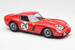 Ferrari 250 GTO #24 J. Blaton / G. Langlois 2nd 24 Hours of Le Mans 1963 Kyosho 1:18 08432C Metal — zdjęcie 6 z 8