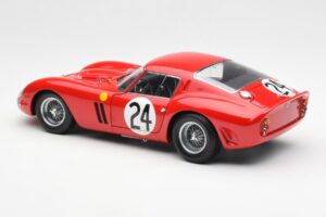 Ferrari 250 GTO #24 J. Blaton / G. Langlois 2nd 24 Hours of Le Mans 1963 Kyosho 1:18 08432C Metal — zdjęcie 7 z 8