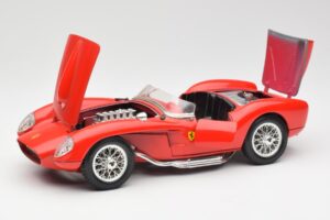 Ferrari 250 Testa Rossa Czerwony Bburago 1:18 3007 Metal — zdjęcie 2 z 8
