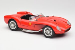 Ferrari 250 Testa Rossa Czerwony Bburago 1:18 3007 Metal — zdjęcie 6 z 8